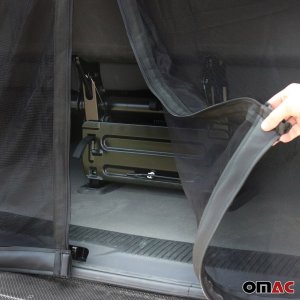 Mercedes Sprinter Mosquito Net - Omac - Barn Door Polyester w/Magnet - Black - '11-'18 Mercedes Sprinter Mosquito Net - Omac - Barn Door Polyester w/Magnet - Black - '11-'18